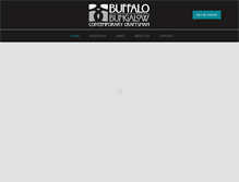 Tablet Screenshot of mybuffalobungalow.com